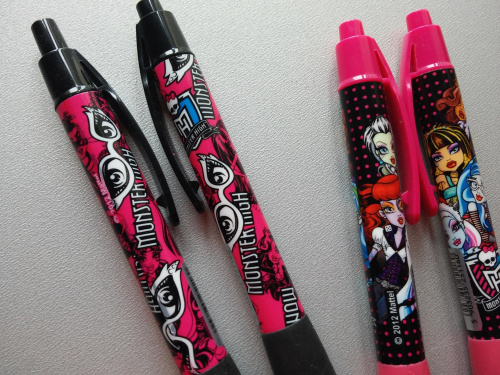Długopis dla dzieci automatyczny Monster High
