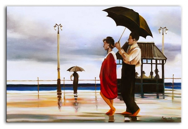 Jack Vettriano-90x60cm Ölgemälde Handgemalt Leinwand Signiert G02502, 129,99e,wys.7,99, http://www.go-bi.pl/produkty/obraz-02502.html