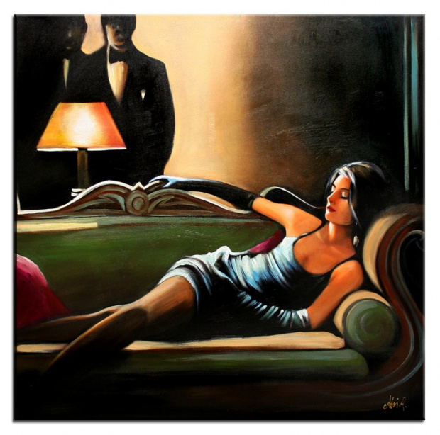 Jack Vettriano-90x90cm Ölgemälde Handgemalt Leinwand Signiert Jack Vettriano-90x90cm ,G15335, 169,99e,wys.19,90, http://www.go-bi.pl/produkty/g15335-obraz-g15335.html