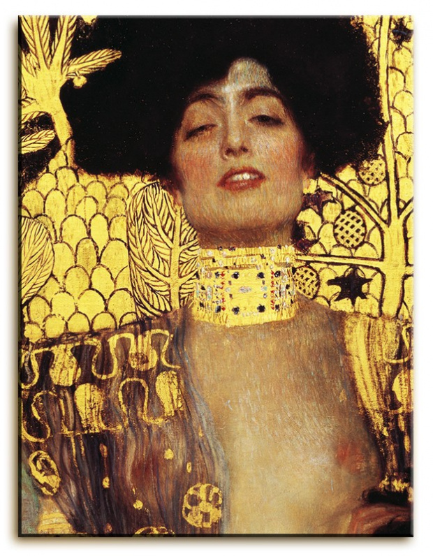 Gustav Klimt-Der Kuss,Judyta- 70x50cm Leinwand Kunstdruck, daj na 1 aukcje 4 wersje, to dzial wydruk,cena 29,90+7,99e, http://www.go-bi.pl/produkty/g92487-obraz.html